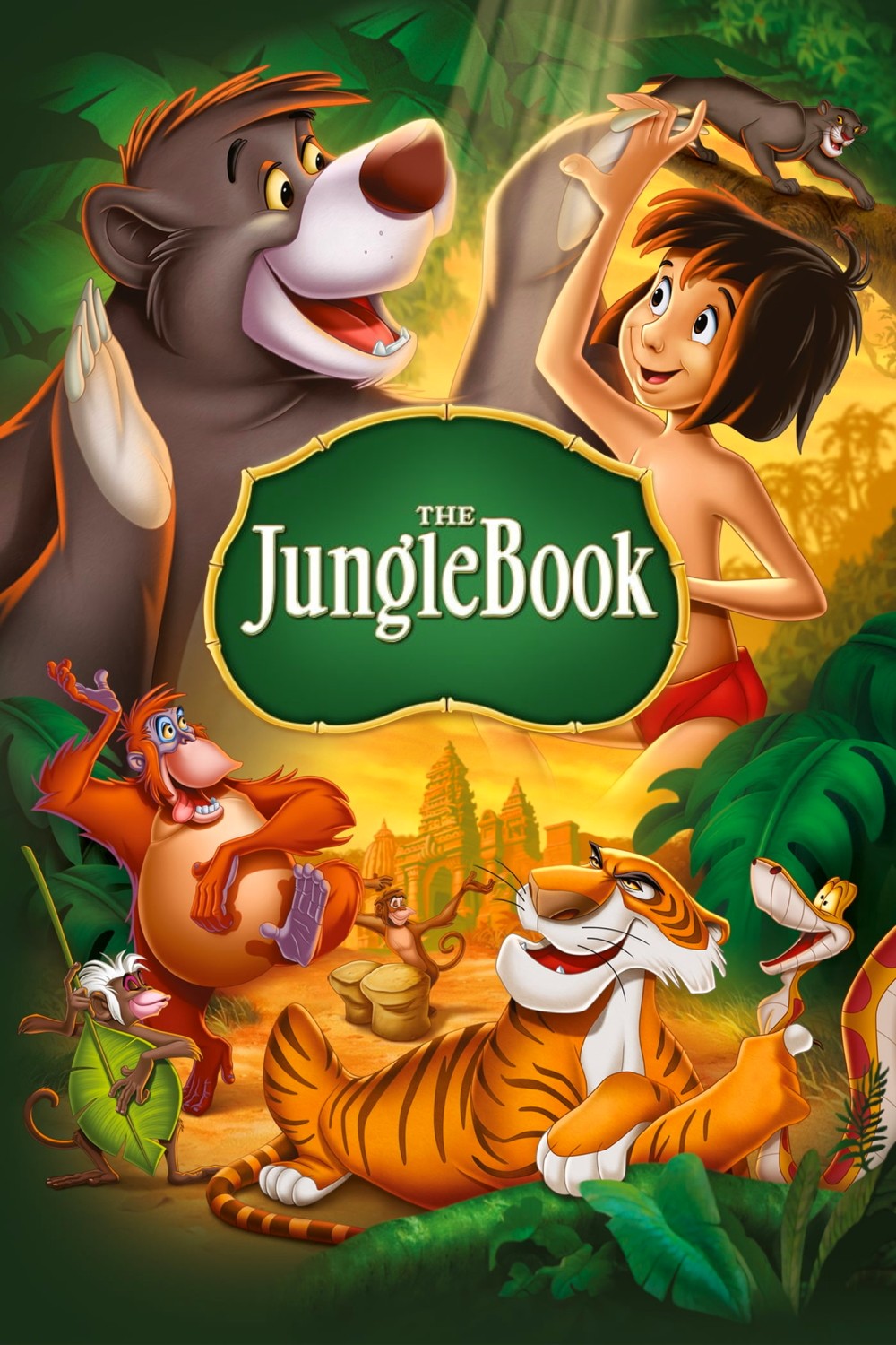 دانلود انیمیشن The Jungle Book 1967 دانلود انیمیشن The Jungle Book 1967
