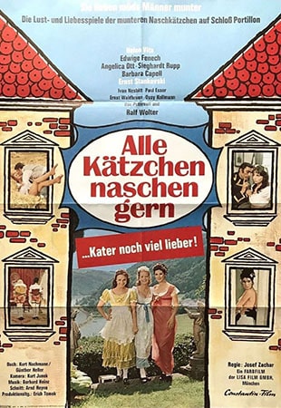 دانلود فیلم Alle Kätzchen naschen gern 1969 هوسها، عطش شدید سه دختر سیریناپذیر